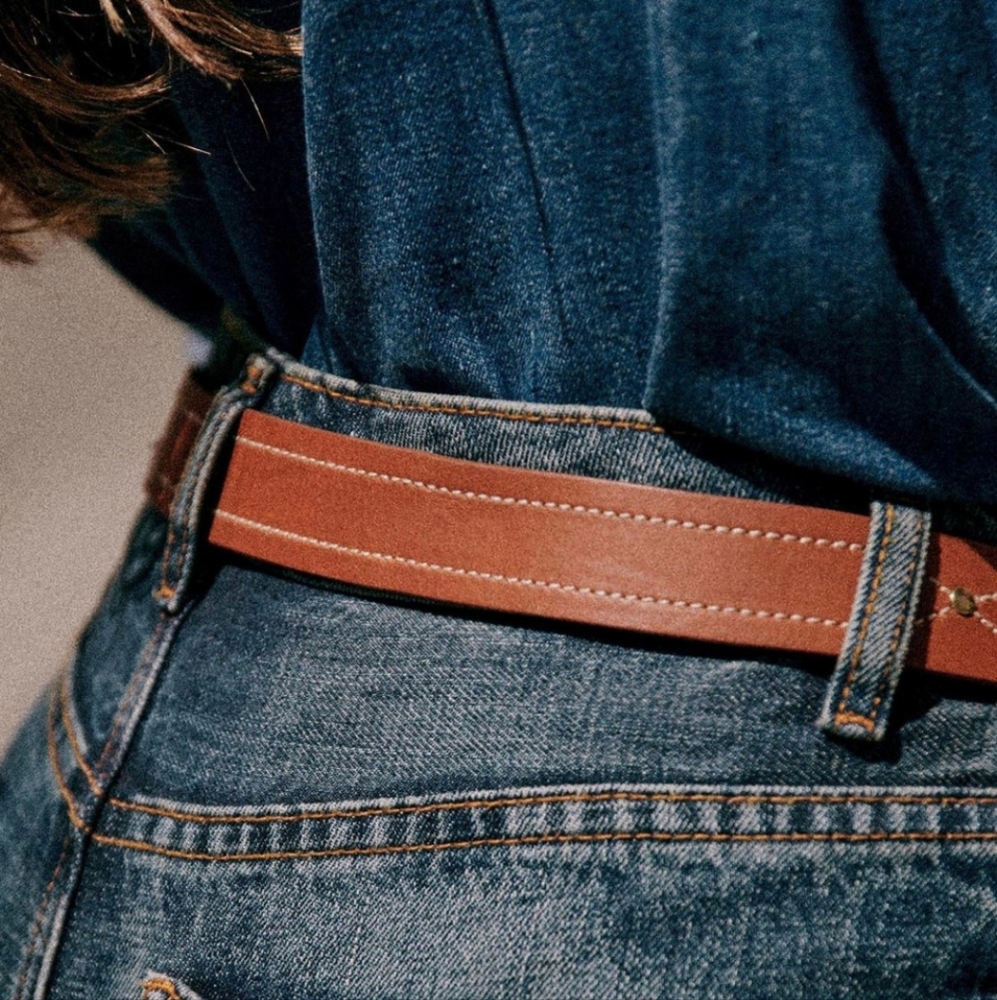 Sezane Tammy Belt Sz 85 - Picture 3 of 6